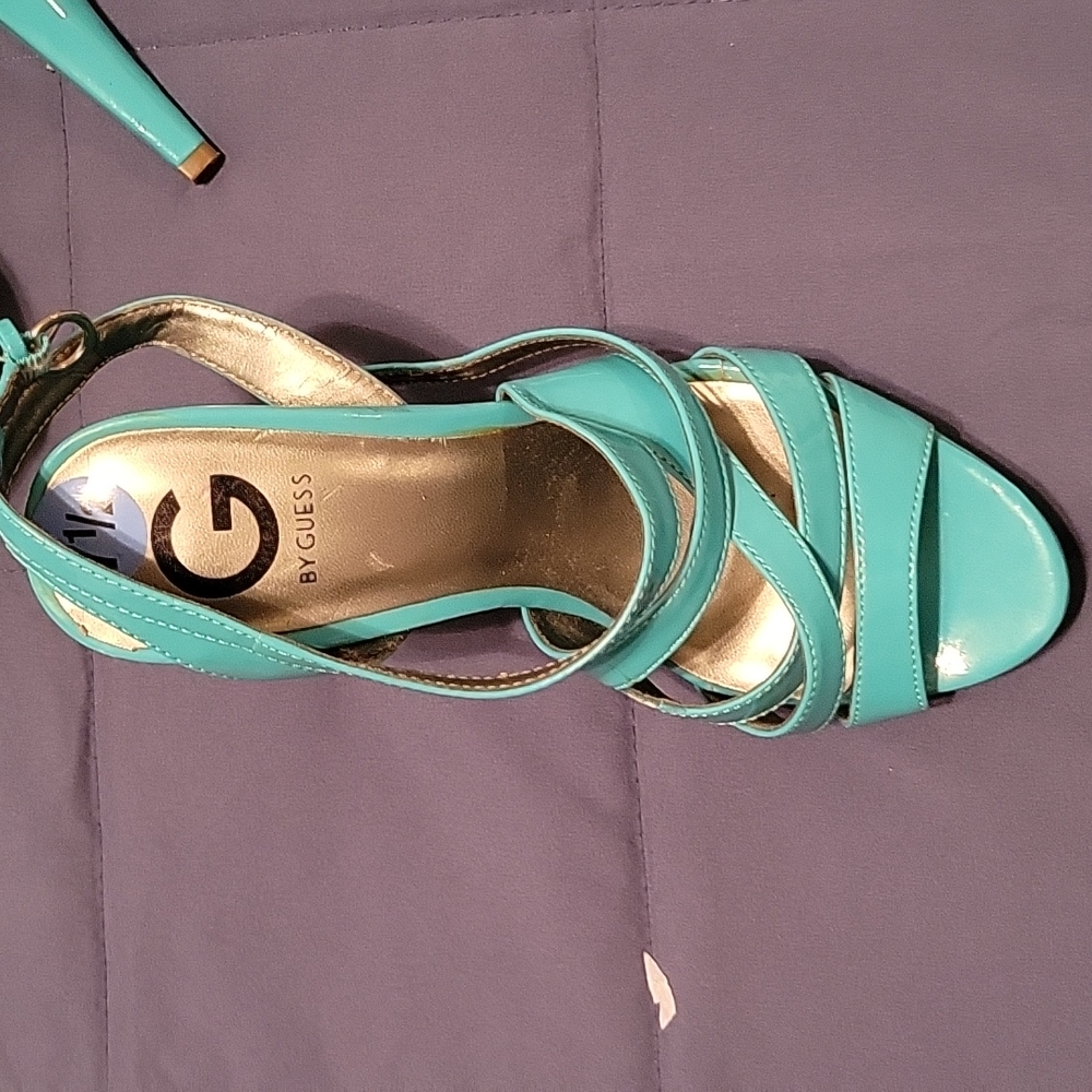 Turquoise heels - Picture 2 of 4